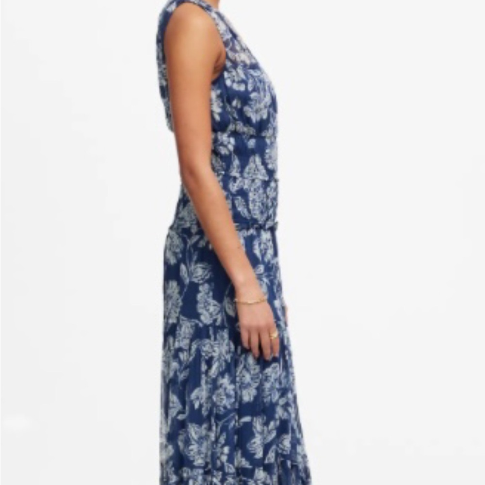 Madewell Floral Maxi Dress View 4